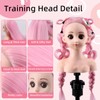 Anstar Hair Styling Doll Head for Girls Styling Head for