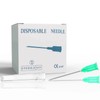 100 Pcs 21Ga 1 Inch/25mm Lab Dispensing Needle Luer Lock,