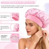 Juego de 5 Rulos sin Calor con Gorro Satinado, Gomas