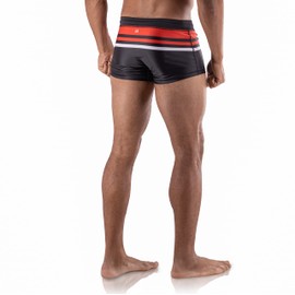 Project 5I - Calzoncillos de natación para hombre, de corte cuadrado, sexy, para hombre, con bolsa, para hombre