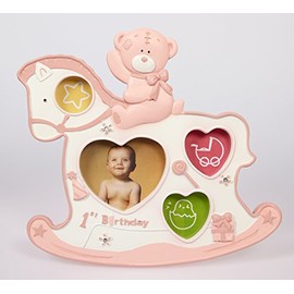 Kinderrahmen Baby Rocker Pink Rocking Horse Picture Frame Photo Frame