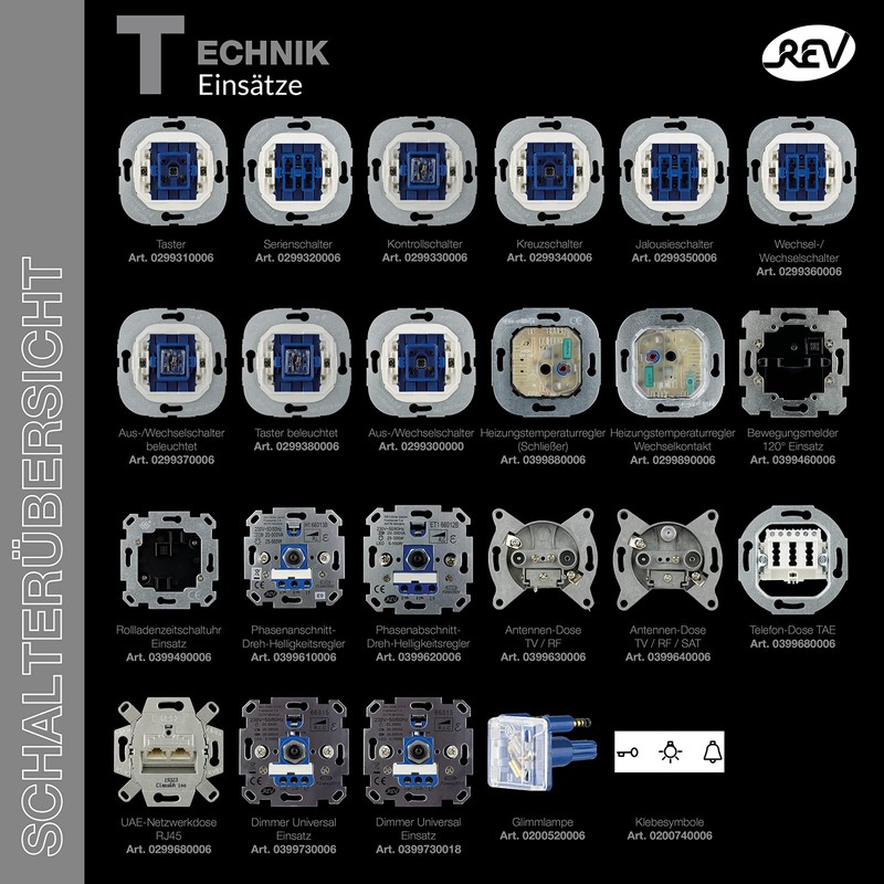 REV Studio Platinum Button Wifi Switches A/W Switch Cover