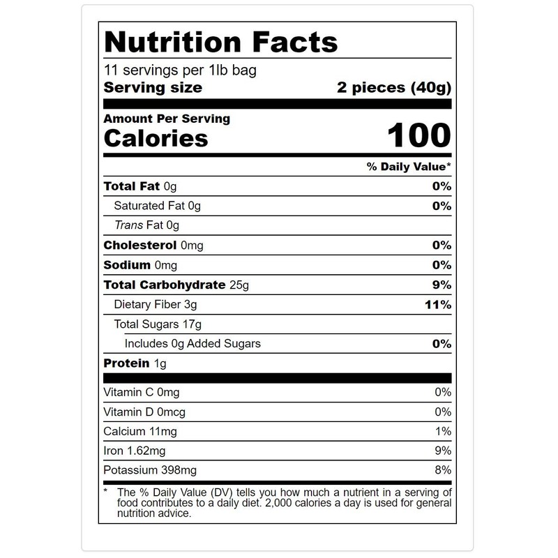 Bella Viva Orchards Dried California Yellow Peaches, 1 lb of