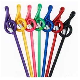 ZBJBinCH 7 Pack Treble Clef Pencil Cartoon Note Shape Pencil Set Non-toxic Pencils Christmas Toy Gifts for Drawing, Writing, Office (Random Colors)