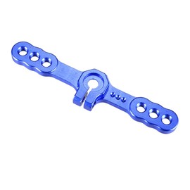 uxcell Aluminum Servo Horn 24T M3 Thread Blue, Double Steering Arm for