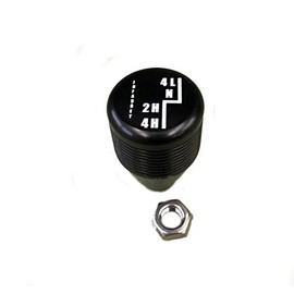 JB Custom Fabrication Transfer Case Shifter, Black Fits NP205 Dodge (3/8-24)