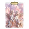 DUOBU Acrylic Clipboards Lovely Angels Silver 12 * 9inch Clipboard