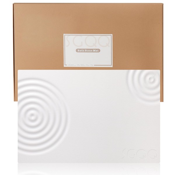 SGQQ Stone Bath Mat - Quick Drying Diatomaceous Earth Bath