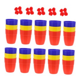 TOYANDONA Trick Cups Balls 30pcs Party Props Tools for Kids Toys for Kids Performance Magics Cup Cups and Knitted Balls Magician Prop Trick Cup Prop for Magician Party Prop