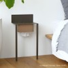 ideaco Compact Tissue Case, Soil, Wall Mounted, Screw and Magnet