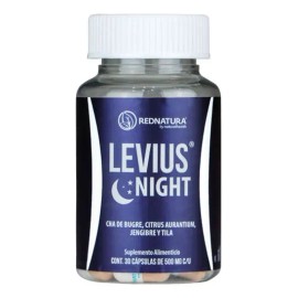 Rednatura Levius Night Jengibre Tila Capsulas Sabor