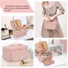 OCHEAL Makeup Bag, Multifunctional Make Up Bags Large Compact Makeup
