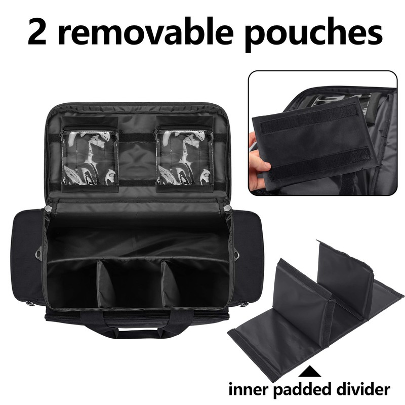 Trunab First Aid Bag Empty Medical Duffel First Responder Trauma