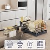 Azevix Dish Drying Rack for Kitchen Counter - 304 Stainless