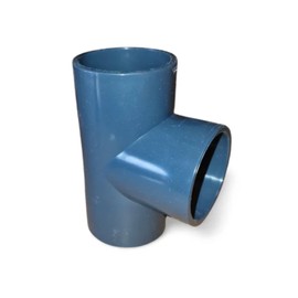 MyPond 4" Pressure Tee - 4 inch Pipes for Pond Plumbing Fittings, Water Supply Systems, PVC Pipe Connectors, Robust Plastic Water Pipes - 145 PSI 10BAR Rated