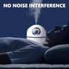 Space Capsule Air Humidifier Two Levels Quiet Operation Fine Fog