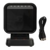 Desktop Barcode Scanner High Scanning Speed Large Window 1D 2D