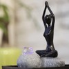Zen'Light YOGA1 Springbrunnen Polyresin Schwarz 12 x 12 x 17