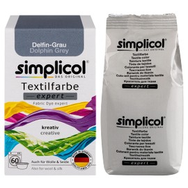 Simplicol Expert Textile Dye for Creative and Easy Dyeing - 18 Colours - Washing Machine & Manual Dyeing