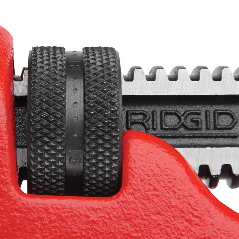 RIDGID 31010 Model 10 Heavy-Duty Straight Pipe Wrench, 10-inch Plumbing
