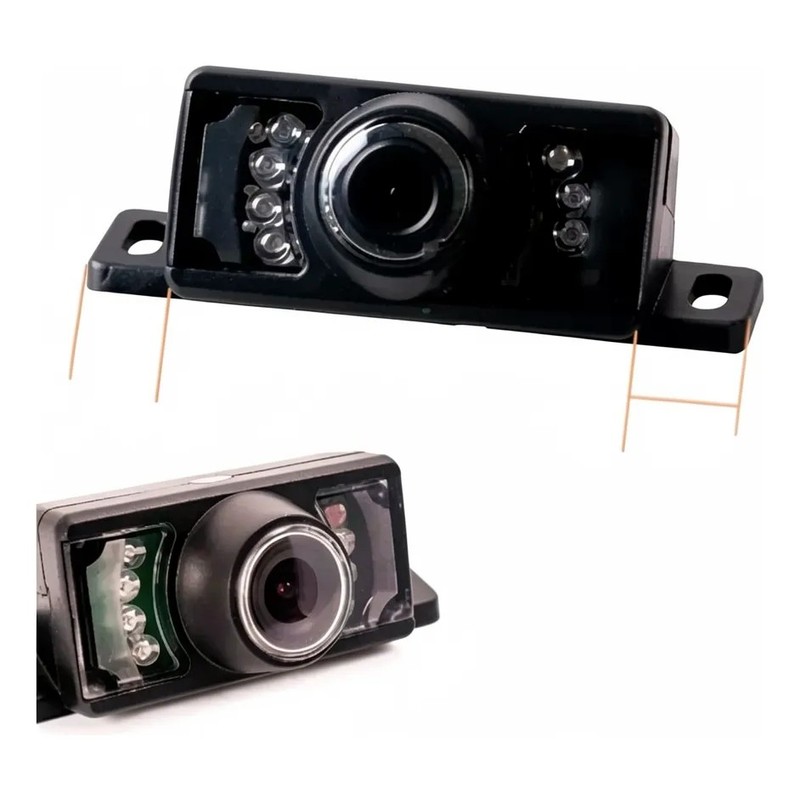 Camara Reversa Universal Vision Nocturna 7 Leds Contra Agua
