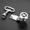 Four Corner Cam Lock Thread Drawer Security Lock Socket Wrench