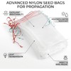 Garosa 50 Unidades Bolsas de Malla Reutilizables para Protección Frutas