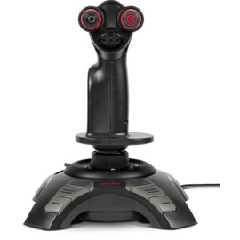 Speedlink PHANTOM HAWK Flight Stick - Joystick für PC/ Computer, Controller für Simulator-Spiele, USB, schwarz