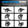 BraveWAY Mini Grill Driving Lights, Projector Fog Lights for Car/Truck/OffRoad/UTV/ATV/Motorcycle,