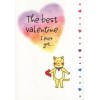 BLUE MOUNTAIN ARTS VALENTINE'S CARD "BEST VELENTINE EVER GOT YOU