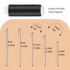 Ftyiwu Waxed Thread, Upholstery Needle and Thread 32 Yards with