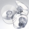 Com-Four® decorative suction cup holders for fairy lights and decoration