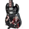 AC DC Angus and Brian Miniature Guitar