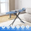 KINGBOARD Ironing Board, Compact Iron Board Full Size with Extra