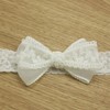Nihao Baby Off White Lace Baptism Headband Christening Hair Accessories