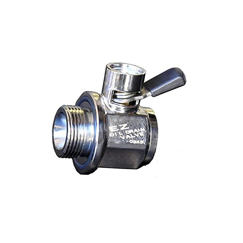 EZ (EZ-207) Silver 26mm-1.5 Thread Size Oil Drain Valve