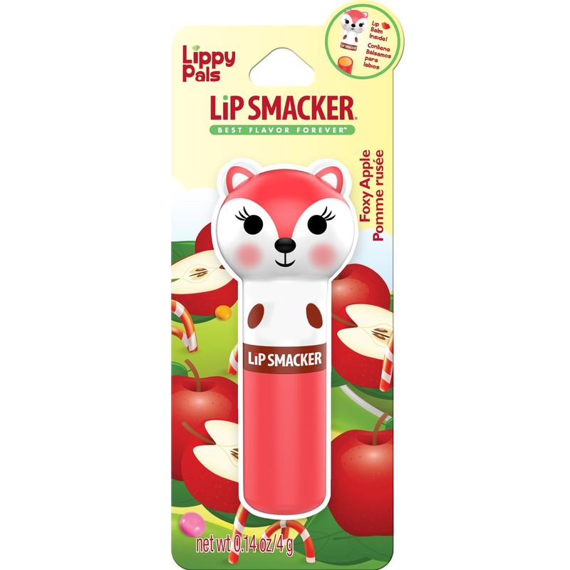 Bálsamo labial Lip Smacker, 0.14 onzas, Fox Foxy Apple, 0.14