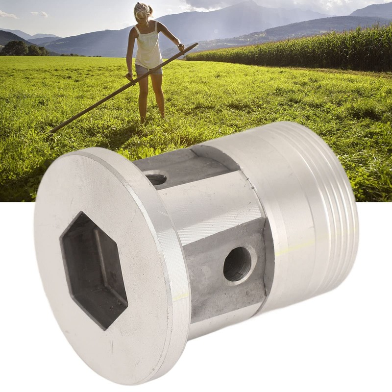 Cabezal de Corte de Césped Universal, Desbrozadora Mecánica de Aluminio,