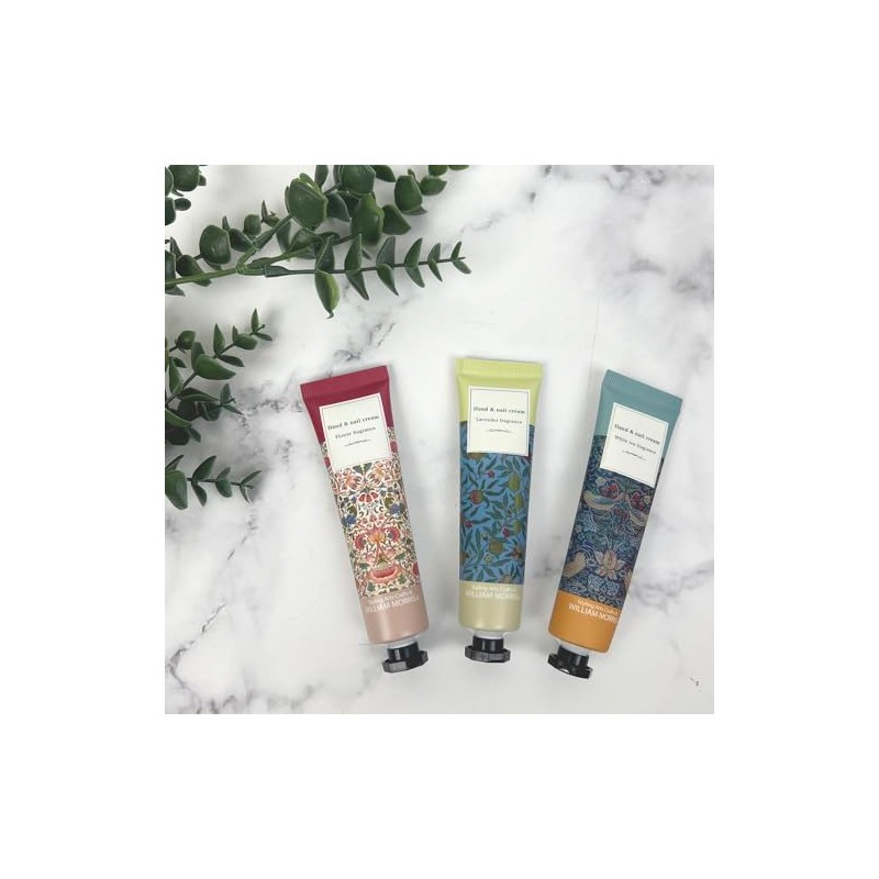 Honyarado COS88535 William Morris Hand Cream, Fruit or Pomegrane, 1P