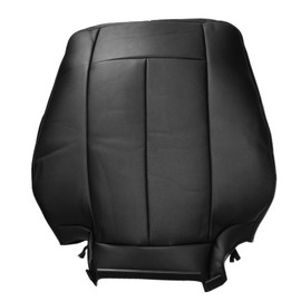 NLQR Driver Bottom & Back Replacement Seat Covers Black Perforated Microfiber Leather Compatible with Ford Expedition 2007 2008 2009 2010 2011 2012 2013 2014