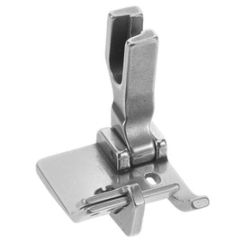 Operitacx Flat Industrial Sewing Machine Presser Foot Multipurpose T9 Foot for Rolled Hem Edge Guide Accessories