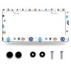 Personalise Evil Eye Stainless Steel License Plate Frame Fits US