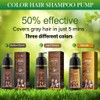 Instant Medium Brown Hair Shampoo 420ml - Semi-Permanent Brown Hair