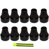 Ossenberg Crutch Capsule 16 mm Black + 1 Piece Olanmarp