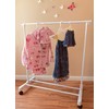 Boottique Child Garment Rack- Kids Closet Organizer- with Childrens Velvet