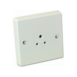 2 A ungeschaltete Steckdose | Schalter/Steckdosen, Schalterbereiche, elektrisch, 1 x Menge – 7046