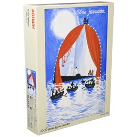 1000 piece jigsaw puzzle Moomin valley of the summer festival (50x75cm)