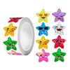 Star Foil Stickers 500PCS Glitter Envelope Seals with 8 Colours