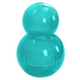 Outward Hound Double-Tuff Stuffable Dog Toy, Medium 4-Inch Green - Treat Dispensing Chew Ball for Small to Medium Dogs, Interactive Puzzle for Enrichment & Slow Feeding