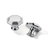 khtumeware 2 Pack 1-1/4 Inch Polished Chrome Cabinet Pulls Heavy